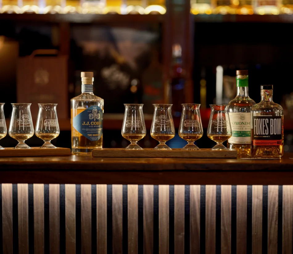 Local Legends – Irish Whiskey Tasting Experience at Peggy’s Whiskey Parlour.