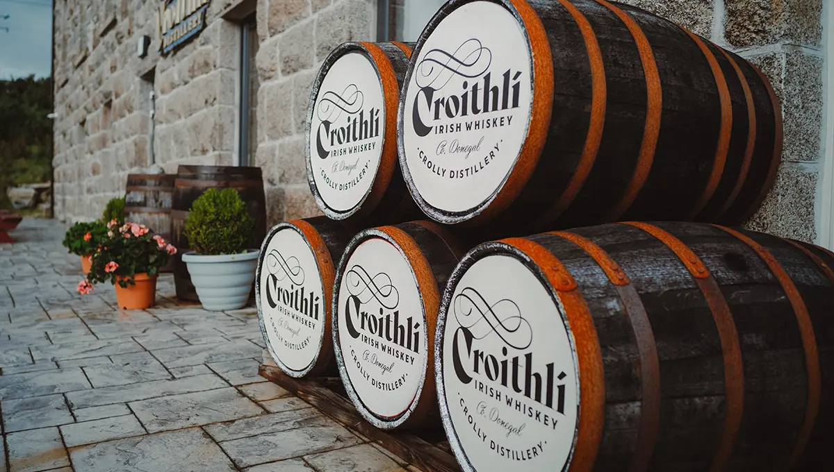 Crolly Distillery, Traditional Donegal Gaeltacht Whiskey, County Donegal